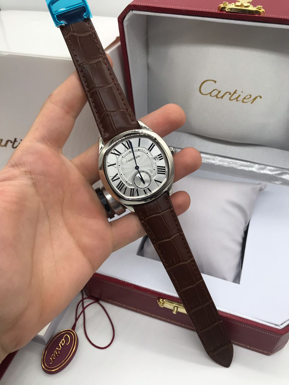 CARTIER DRIVE Leather